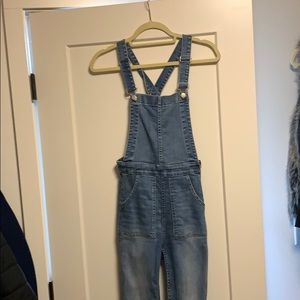 Madewell denim overalls. Gently used!